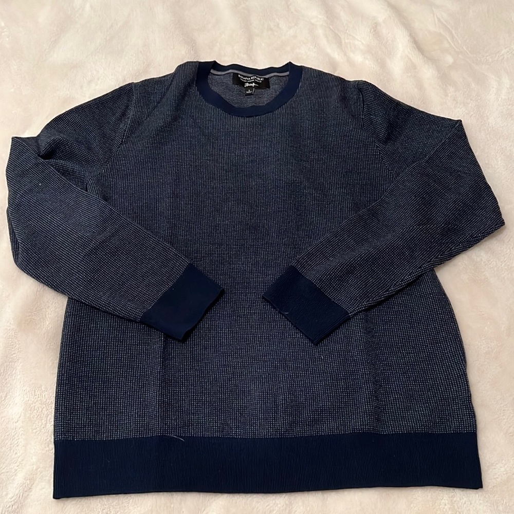 Banana republic mens crew neck sweater